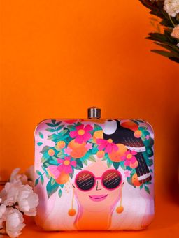 SWISNI - Women Multi-Color Digital Printed Clutch