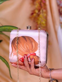 SWISNI - Women Multi-Color Digital Printed Clutch