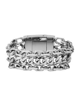 Police - Men Silver Bracelet