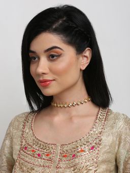 Ruby Raang Studio - Gold-Plated White Necklace