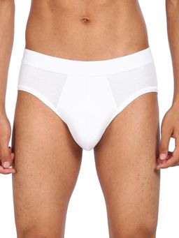 Calvin Klein - Solid White Mid Rise Brief