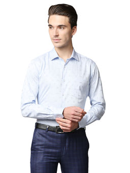 Park Avenue - Men Light Blue Shirt