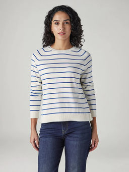 Levi's - Women's White Stripes Top