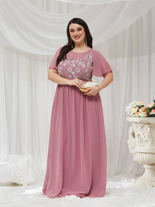 plus size lavender dress Buy Miss Chase A+ Curve Collection Women's (XS) Online Purple dresses Color:Dark Bright Blue sizechart_lilliana-sequin-dress KissProm Hot Pink One Aesthetic This dress blends