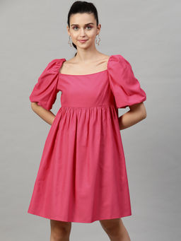 STREET 9 - Puff Sleeve Dress