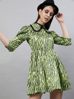STREET 9 - Animal Printed Dress