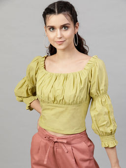 STREET 9 - Women Puff Sleeves Top