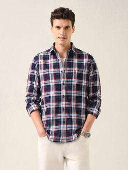 U.S. Polo Assn. Denim Co. - Men Red Cotton Shirt