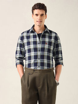 U.S. Polo Assn. Denim Co. - Men Green Cotton Shirt