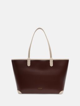 Kazo - Brown Gazelle Tote Bag (L)