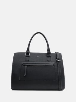 Kazo - Black Stika Tote Bag (L)