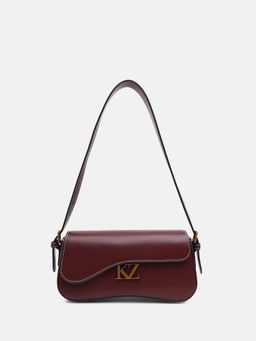 Kazo - Burgundy Janice Shoulder Bag (S)
