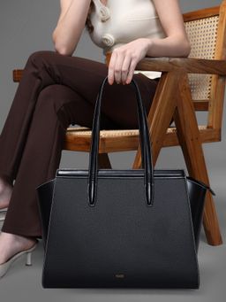 Kazo - Black Rika Tote Bag (L)