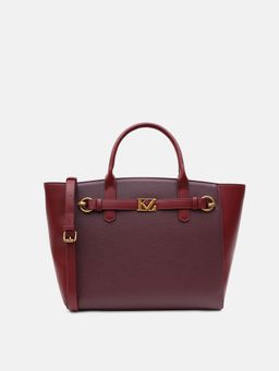 Kazo - Maroon Eris Tote Bag with Detachable Strap (L)