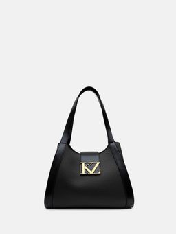 Kazo - Black Carmen Tote Bag (L)