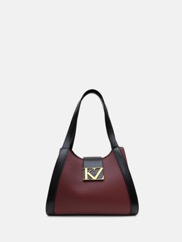 Kazo - Maroon Carmen Tote Bag (L)