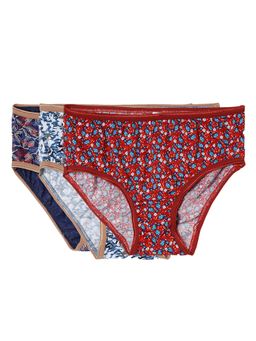 BLOSSOM - Girly Print Assorted Panties (Pack of 3)