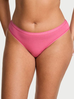 Victoria's Secret - Pink Stretch Cotton Bikini Panty