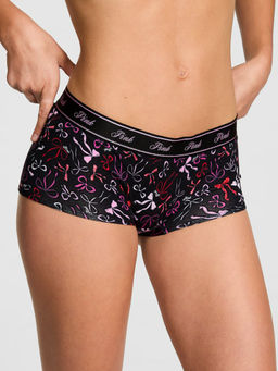 Victoria's Secret - Black Cotton Boyshorts