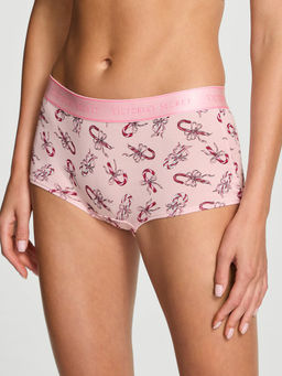Victoria's Secret - Pink Logo Cotton Boyshorts