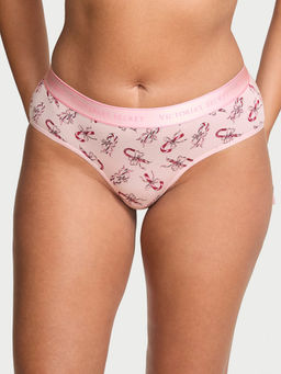 Victoria's Secret - Pink Logo Cotton Hiphugger Panty