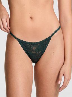 Victoria's Secret - Green V-String Panty