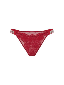 Victoria's Secret - Red Shine Strap Brazilian Panty