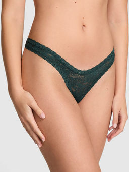 Victoria's Secret - Green Micro Thong Panty