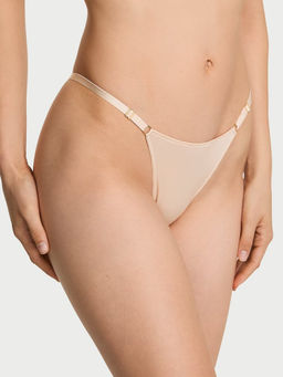 Victoria's Secret - Beige Very Sexy Smooth Adjustable V-String Panty
