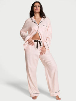 Victoria's Secret - Pink Flannel Shirt & Pyjama