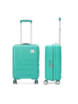 VIP - Green Solid Polypropylene Trolley Bag