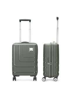 VIP - Grey Solid Polypropylene Trolley Bag