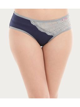 Clovia - Cotton Spandex Medium waist Outer elastic Hipster Panty