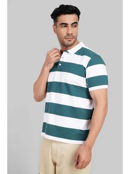 UNDERRATED CLUB - Green Rugby Polo T-Shirt