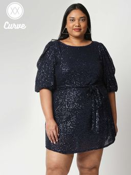 Twenty Dresses by Nykaa Fashion - Curve With A Thousand Dancing Stars Dress