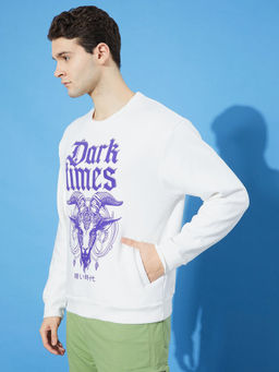 Difference of Opinion - White Oversized Sweatshirt