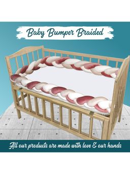 Oscar Home - Braided Crib Bumper - Gold