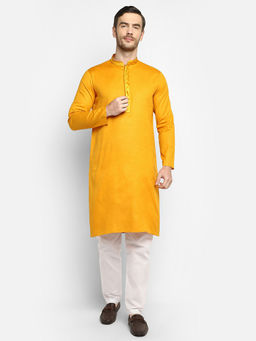 Devoiler - Regular Fit Long Kurta For Men
