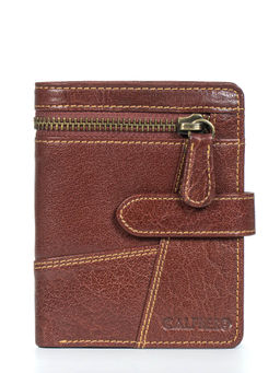 Calfnero - Men Brown Vintage Finish Leather Wallet