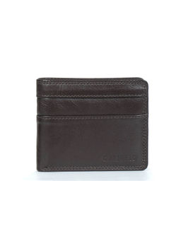 Calfnero - Men Dark Brown Leather Wallet