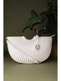 Allen Solly - Women White Textured Sling Bag