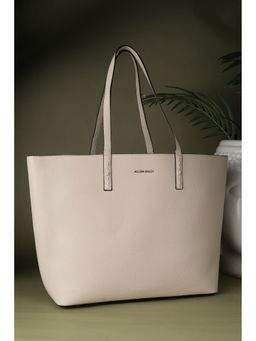 Allen Solly - Women Beige Casual Tote Bag