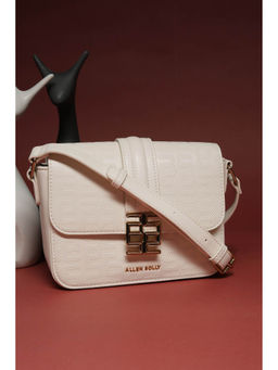 Allen Solly - Women White Textured Sling Bag