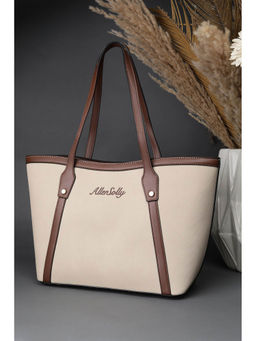 Allen Solly - Women Beige Solid Handbag