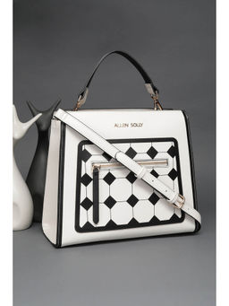 Allen Solly - Women Off White Printed Sling Bag