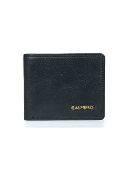 Calfnero - Men Classic Black Leather Wallet