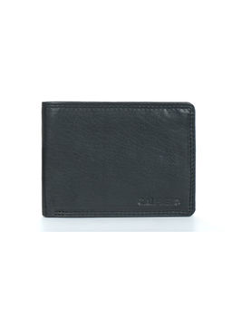 Calfnero - Men Classic Black Leather Wallet