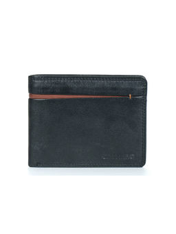 Calfnero - Men Black and Brown Classic Leather Wallet