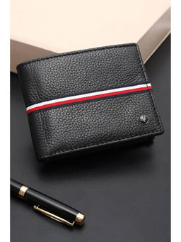 Van Heusen - Men Black Leather Wallet