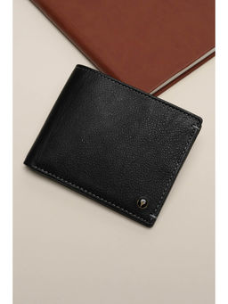 Van Heusen - Men Black Leather Wallet